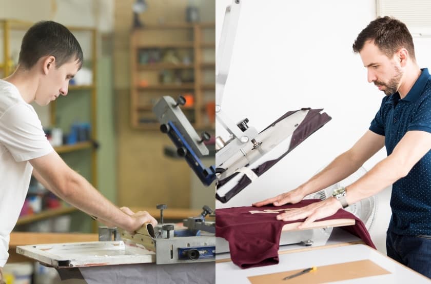 DTG VS Screen Printing Durability & Which is Best