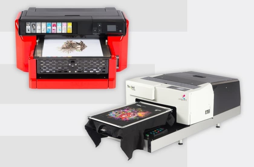 How does DTG printing work